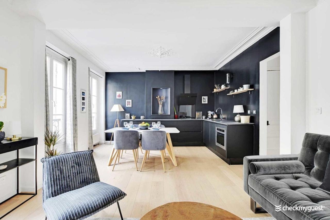 Elegant Apartment - 1Br-4P - Les Batignolles Paris Eksteriør billede